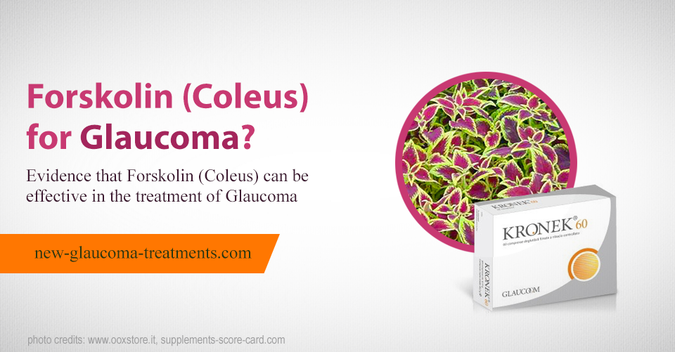 Forskolin (Coleus) for Glaucoma